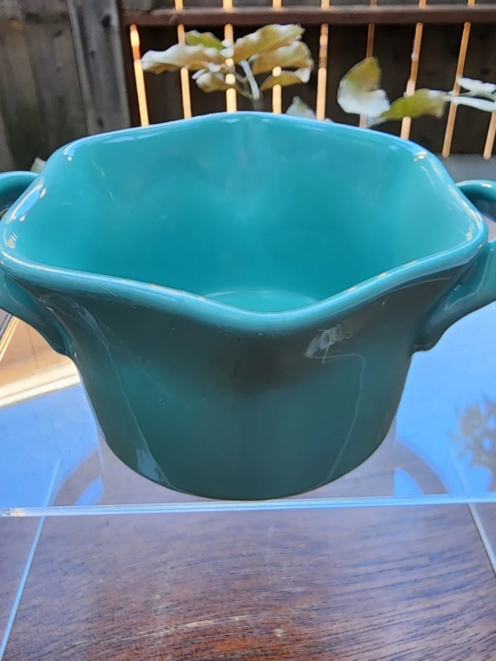 BIA Cordon Bleu Hand Glazed Scalloped Ramekins Turquoise Aqua Set of 8